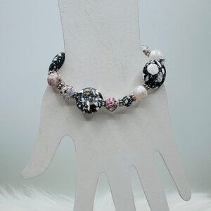 Large Natural Stone Beaded Unique Design Bracelets Style 201